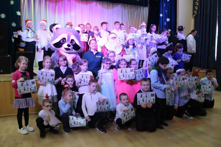 Настоящее новогоднее чудо подарили воспитанникам Мгинской школы-интерната сотрудники Госэконадзора и Экомилиции Ленинградской области