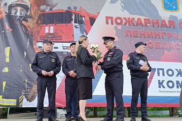 Рамила Агаева приняла участие в Дне пожарной безопасности