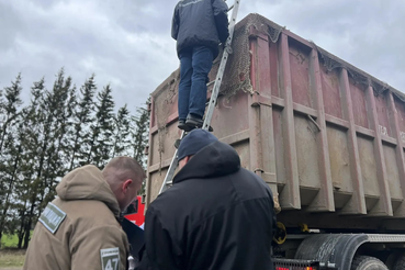 Сотрудники Комитета госэконадзора провели совместное мероприятие в части проверки транспортирования отходов.