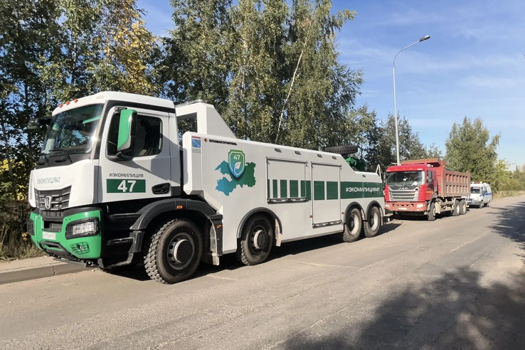 Госэконадзор продолжает пресекать незаконную транспортировку отходов. На контроле – Ломоносовский район