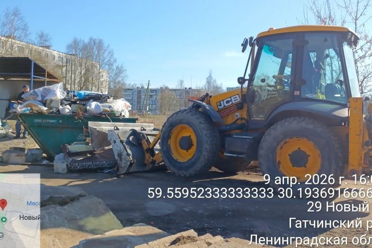 В Гатчинском муниципальном округе ликвидирована ещё одна свалка