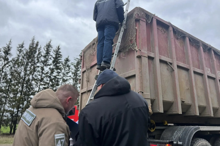 Сотрудники Комитета госэконадзора провели совместное мероприятие в части проверки транспортирования отходов.