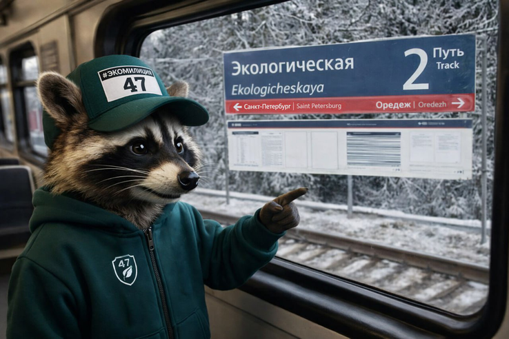 Железнодорожная станция близ Семрино получила название «Экологическая»