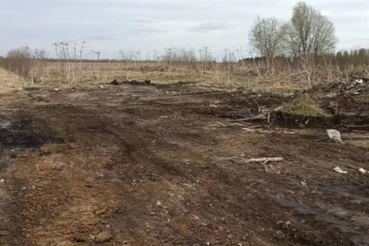 В Любанском городском поселении ликвидировано место несанкционированного размещения отходов