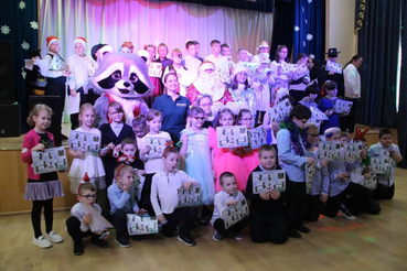 Настоящее новогоднее чудо подарили воспитанникам Мгинской школы-интерната сотрудники Госэконадзора и Экомилиции Ленинградской области