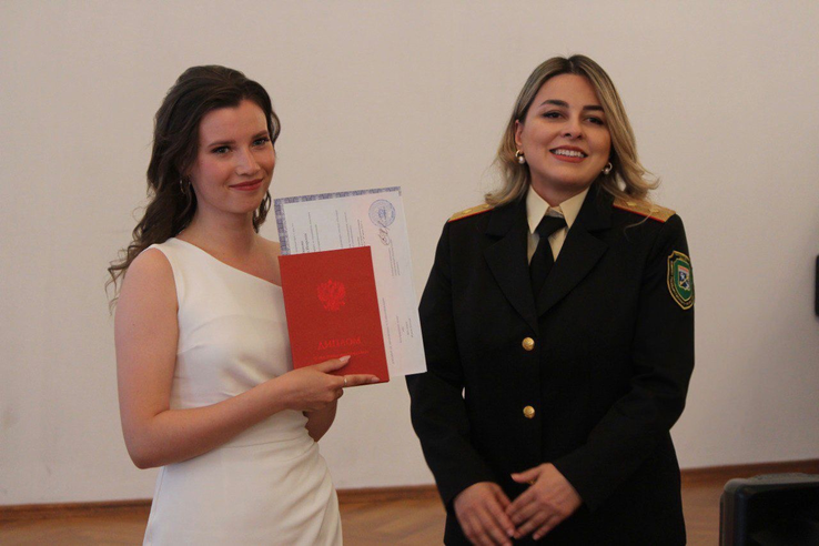 Рамила Агаева приняла участие в церемонии вручения дипломов выпускникам РГГМУ 2024 года