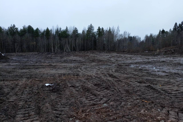 200 кубометров свалки позади