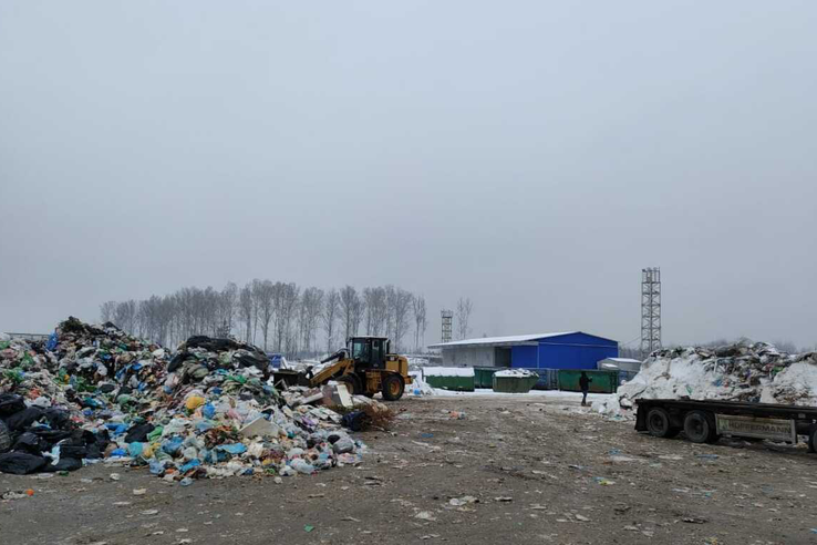 Обнаружена станция перегруза отходов в Мурино